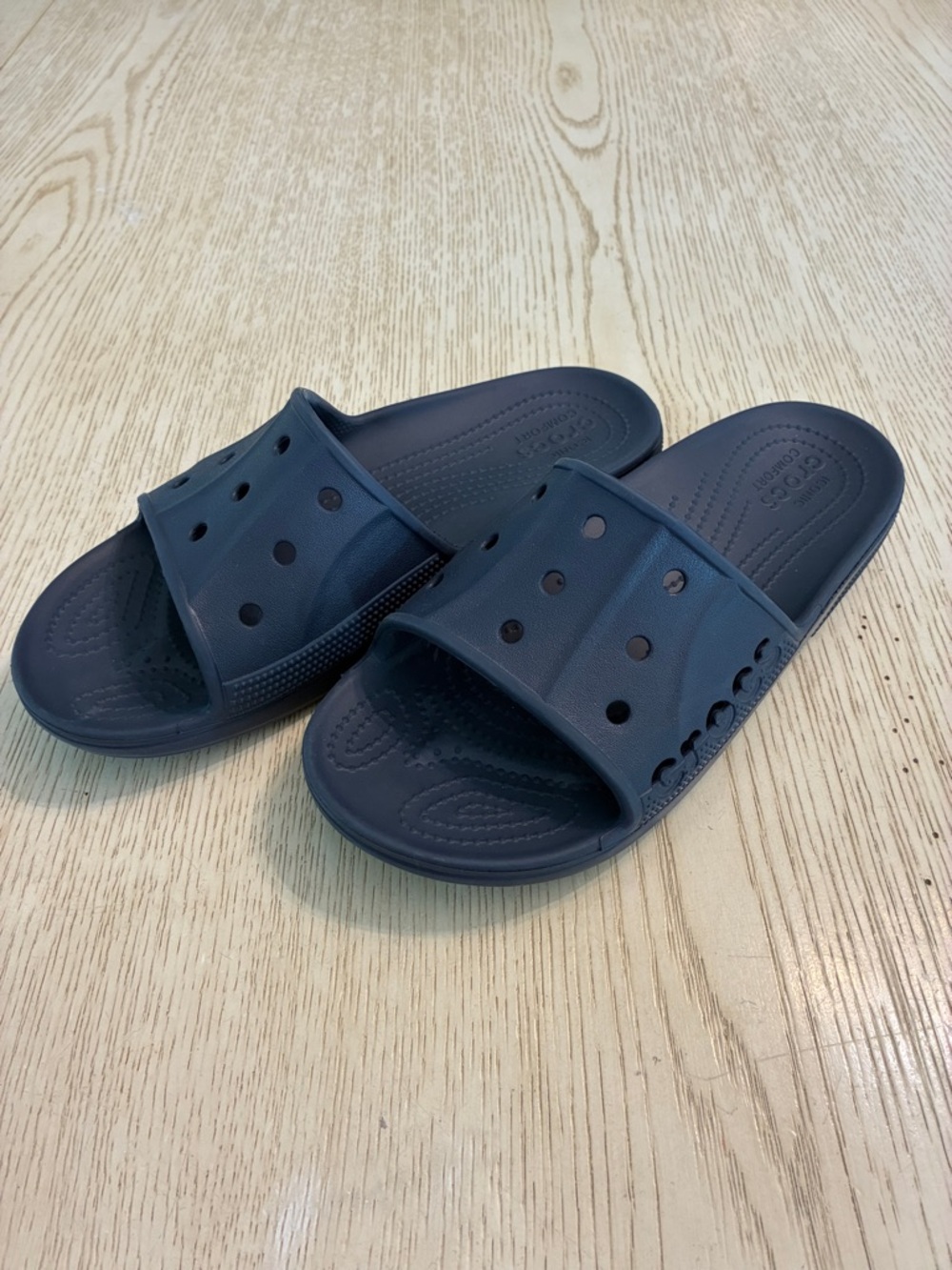 Unisex Crocs Classic Baya II Slide Sandals (Navy Blue)